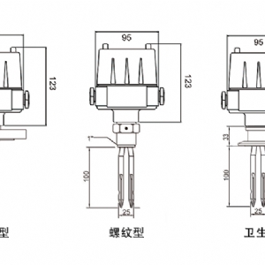 KMYYC501音叉物位开关法兰防腐型