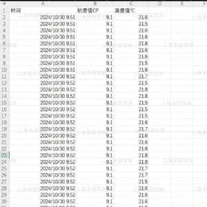 涂布胶在线粘度测量